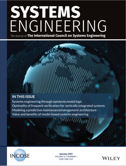 engineering是国际系统工程委员会(incose)的会刊,是系统工程,产品和